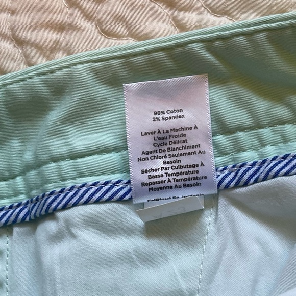 Talbots Relaxed Chino Mint Green 4 Pocket - Picture 5 of 8